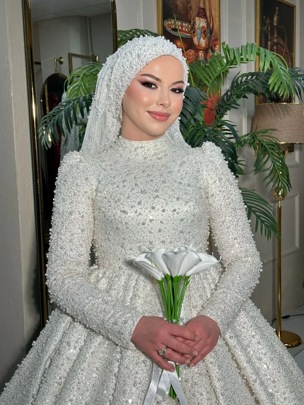 Selma Kırbaş gelinlerimizden bir kare 8